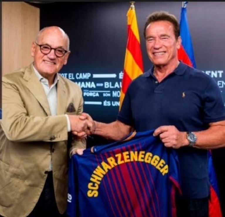 Para Arnold Schwarzenegger, Messi es el “Terminator” del fútbol