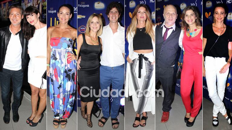 Parejitas famosas, diosas y súper looks en una velada a puro cine en la premiere de Una noche de amor. (Foto: Movilpress)