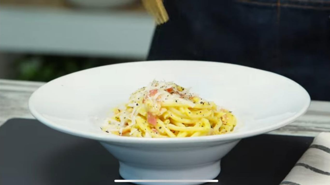 Pasta a la carbonara: la mejor receta para conquistar a tus invitados 