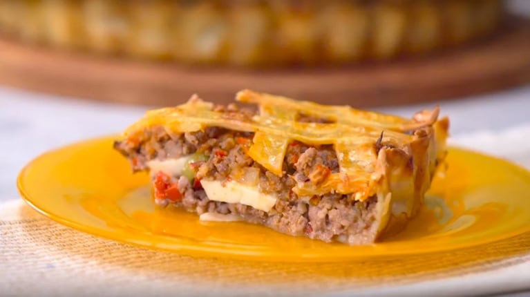 Pastafrola de carne: una vuelta salada a un clásico irresistible