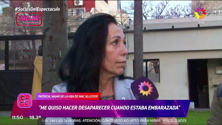 Patricia habló con Socios del Espectáculo.