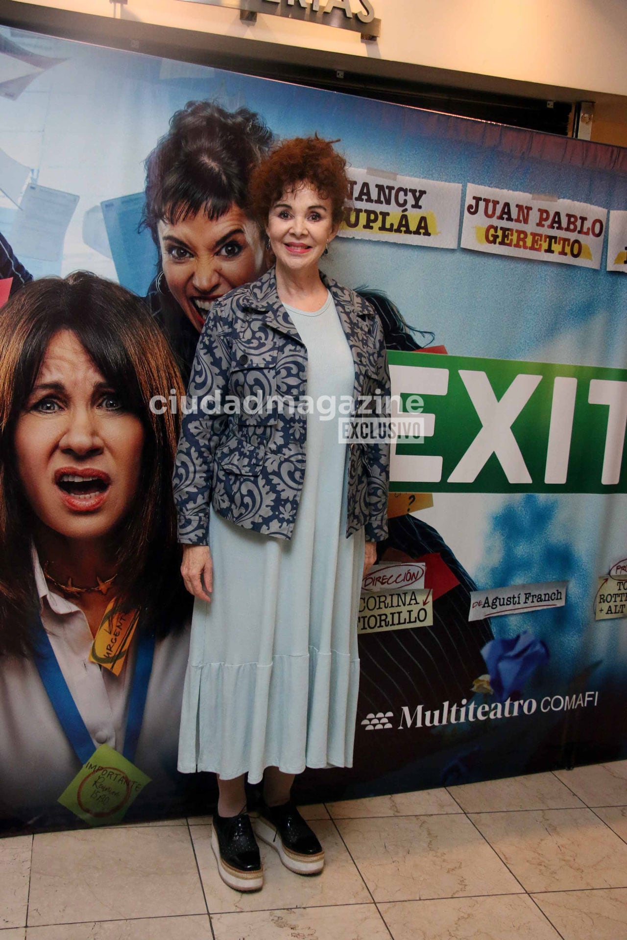 Patricia Palmer en el estreno. (Foto: Movilpress)