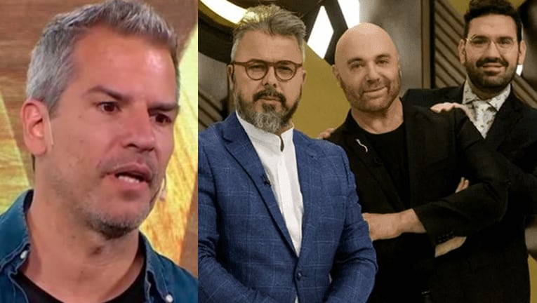 Patricio Giménez criticó fuerte la versión argentina de MasterChef Celebrity.