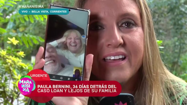 Paula Bernini habló con Mañanísima.