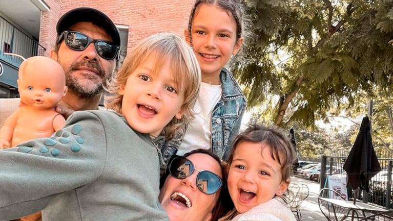 Paula Chaves compartió la divertida previa con sus hijos antes de irse de vacaciones a Uruguay.