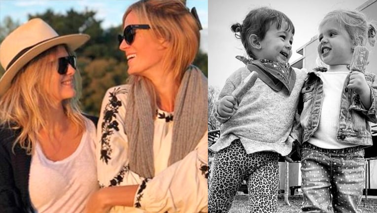 Paula Chaves compartió la divertida tarde de juegos de sus hijos con las nenas de Mery del Cerro.