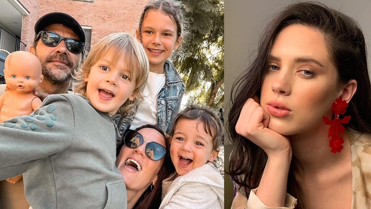 Paula Chaves compartió una selfie con su familia y Delfina Chaves lanzó un desopilante comentario.