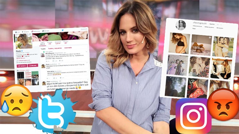 Paula Chaves, el uso de las redes sociales y la agresión entre las mujeres (Foto: Twitter e Instagram)