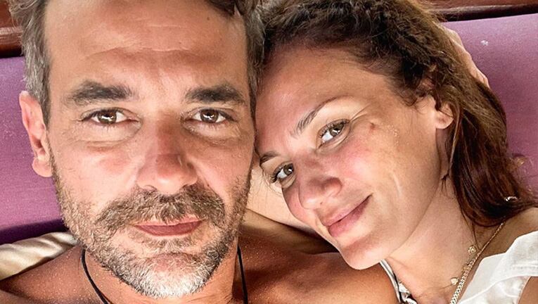 Paula Chaves le dedicó su amor a Pedro Alfonso durante sus vacaciones.