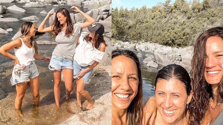 Paula Chaves le dedicó un conmovedor posteo a sus mejores amigas.