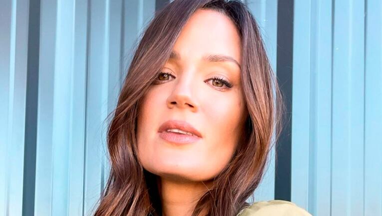 Paula Chaves mostró el paso a paso su tratamiento facial.