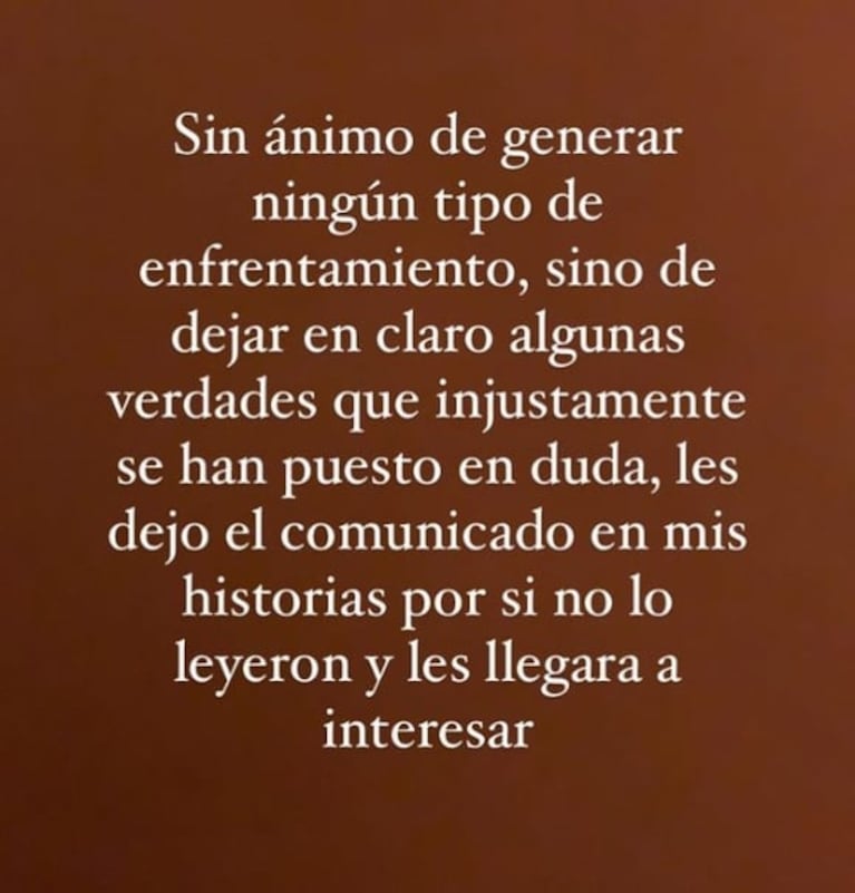 Paula Morales, tras el descargo de Fabián Vena por su conflicto con Inés Estevez: "Durante años soporta mentiras y descalificaciones"