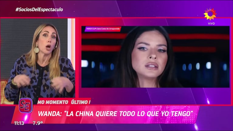 Paula Varela habló sobre China Suárez.