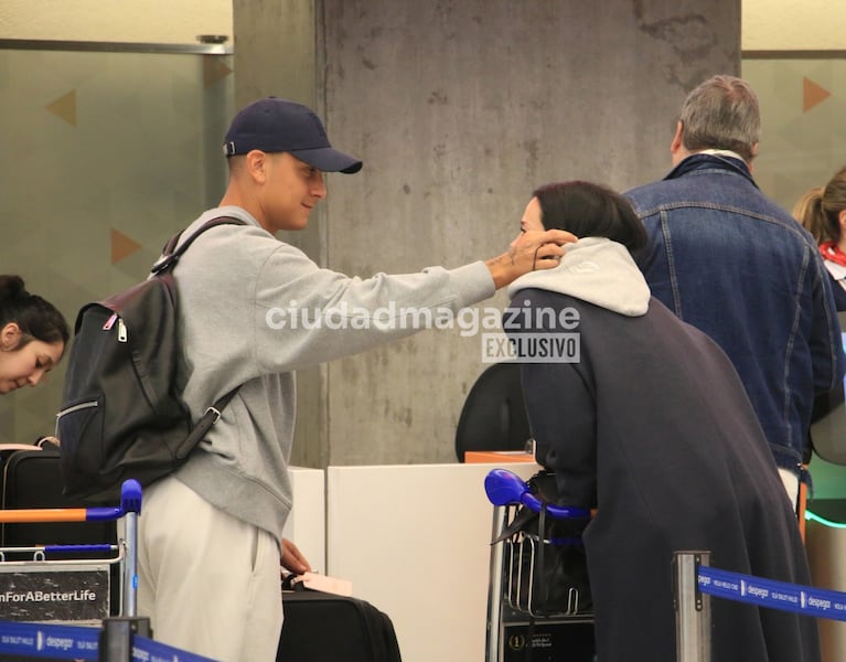 Paulo Dybala, mimoso con Oriana Sabatini.