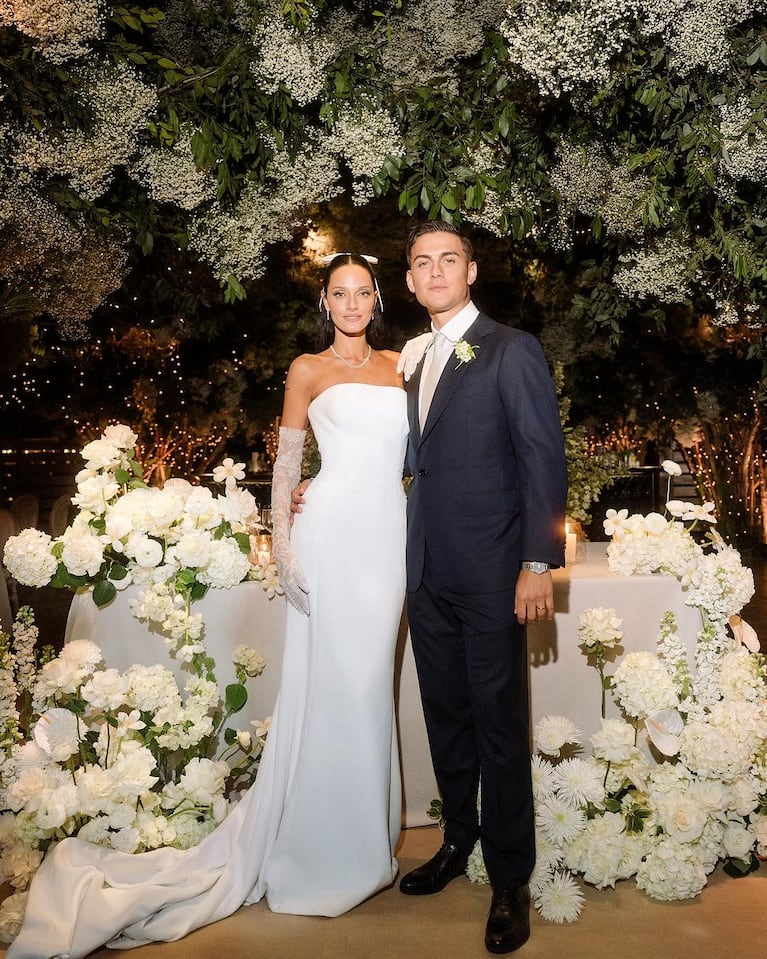 Paulo Dybala y Oriana Sabatini.