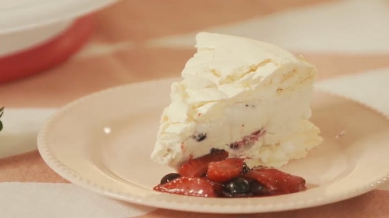 Pavlova sándwich: seguí esta receta y sorprendé a todos a la hora del postre 