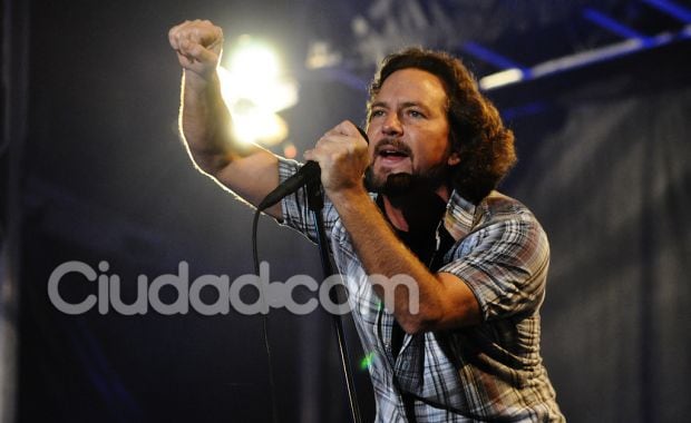 Pearl Jam fue la banda estrella del festival (Foto: Jennifer Rubio). 