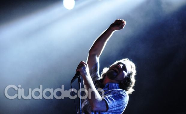 Pearl Jam fue la banda estrella del festival (Foto: Jennifer Rubio). 