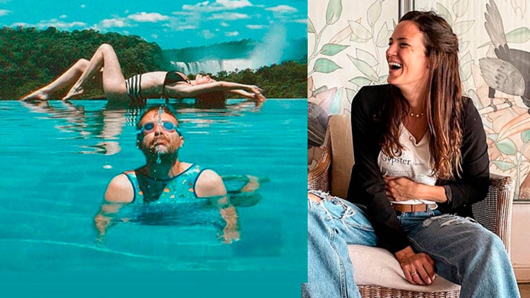 Pedro Alfonso hizo un desopilante fotomontaje por las vacaciones de Paula Chaves con amigas.