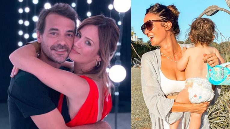 Pedro Alfonso reveló el detrás de escena de la foto más tierna de Paula Chaves con Filipa.