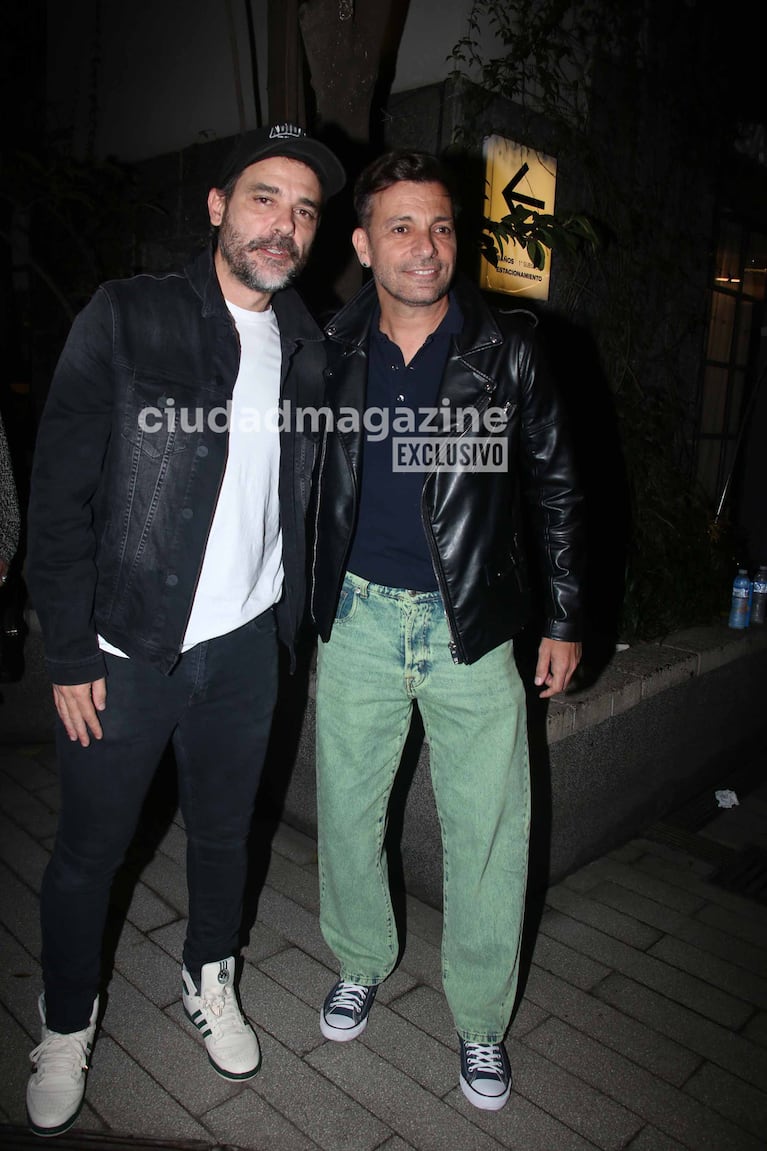 Pedro Alfonso y Martín Bossi en el estreno de Tertawa (Foto: Movilpress).