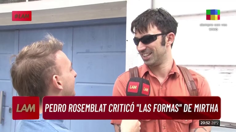 Pedro Rosemblat habló en LAM.