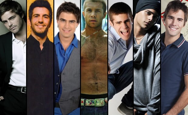 Peter Lanzani, Marco A. Caponi, Santiago Ramundo, Tacho Riera, Lucas Velasco, Gastón Soffritti y Nicolás Furtado. (Fotos: Web)