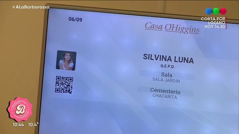 Pía Shaw reparó en un inesperado detalle en el velorio de Silvina Luna: “La imagen es muy fuerte”