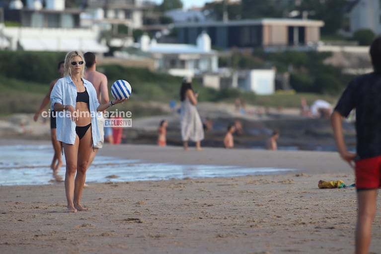 Pía Slapka en Punta del Este (Foto: Ramiro Souto)