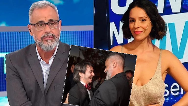 Picante dato de Pampito tras la versión de romance de Rial y la periodista de C5N: El ex de Alejandra Quevedo, en el casamiento de Jorge y Romina Pereiro