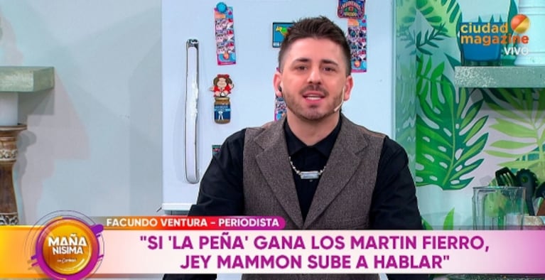 Picante encontronazo de Pampito con Carmen Barbieri: "¿Por qué me estás desmintiendo al aire?"