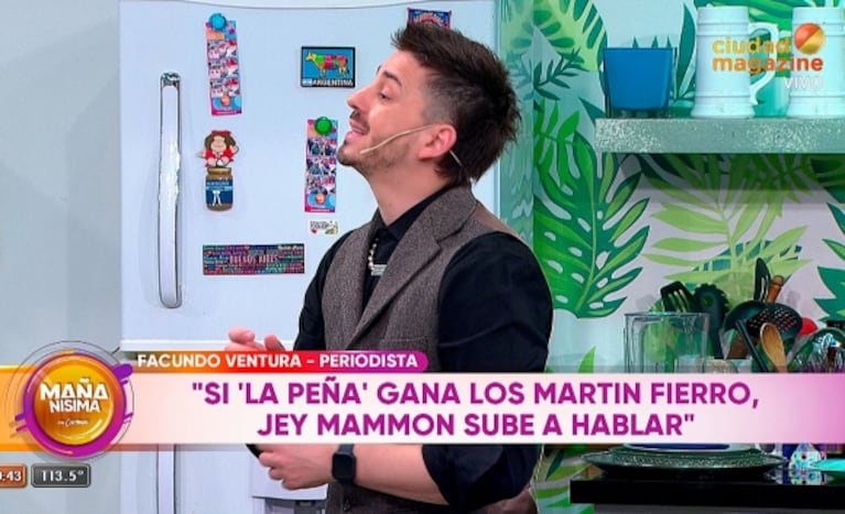 Picante encontronazo de Pampito con Carmen Barbieri: "¿Por qué me estás desmintiendo al aire?"