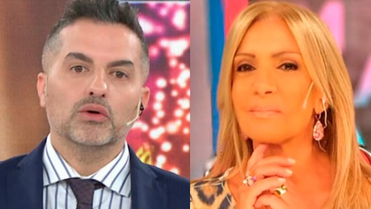 Picante reacción de Ángel de Brito al ver la crítica de Susana Roccasalvo al look de Rusherking.