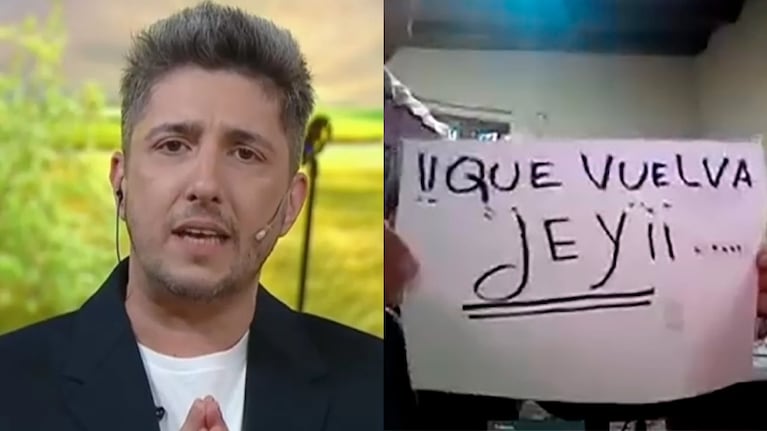 Picante reacción de Jey Mammon por el mensaje que se filtró en La peña de Morfi: El chamamé habla en primer persona 