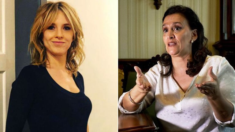 Picante tweet de Carla Peterson contra Gabriela Michetti por su recepción al presidente de Francia