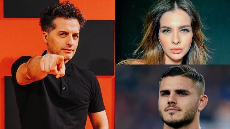 Picante versión de Ángel de Brito sobre el encuentro de Icardi y la China Suárez (Fotos: Instagram y Web)