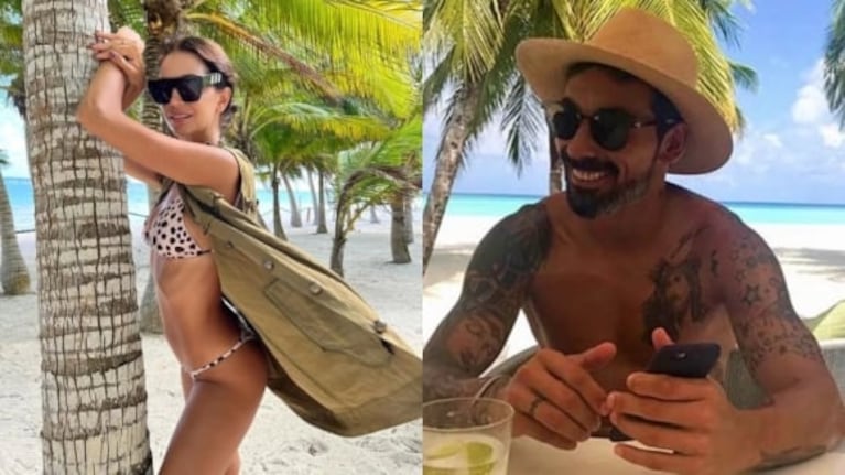 Picante versión de romance entre Pocho Lavezzi y Zaira Nara: "Estuvieron en Ibiza"