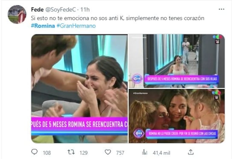 Picantes e ingeniosos: lluvia de memes por el ingreso de las hijas de Romina en Gran Hermano 2022 