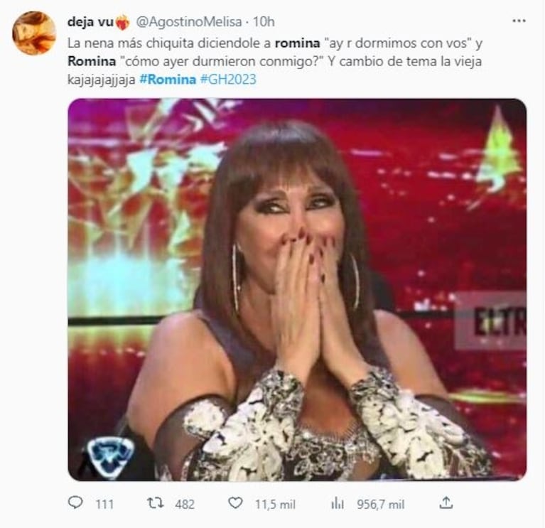 Picantes e ingeniosos: lluvia de memes por el ingreso de las hijas de Romina en Gran Hermano 2022 