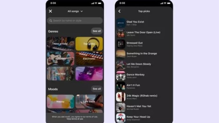 Pinterest permite añadir música con licencia a los Idea Pins