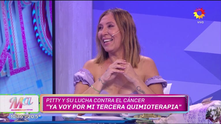 Pity la numeróloga en Mujeres Argentinas (Foto: captura de eltrece).