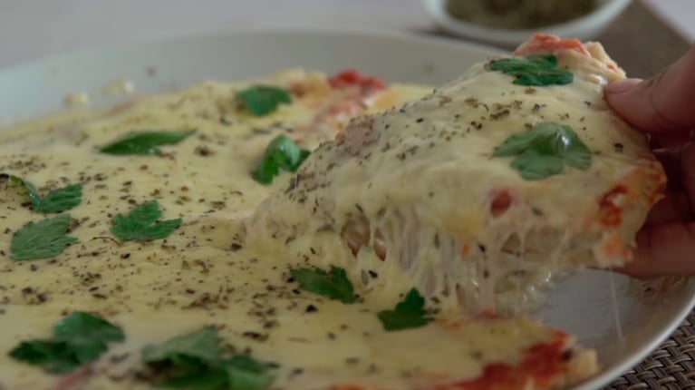 Pizza de queso Cremón light: el paso a paso de una receta única 