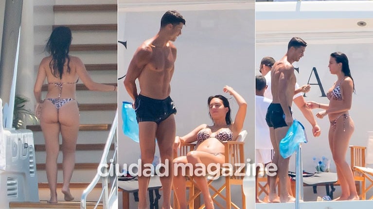 Placer y relax a bordo: así son las vacaciones en familia de la figura de la Juventus. Fotos: The Grosby Group. 