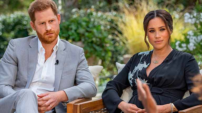 Polémica entrevista de Harry y Meghan Markle sobre la Corona británica: pensamientos suicidas y el racismo por su bebé 