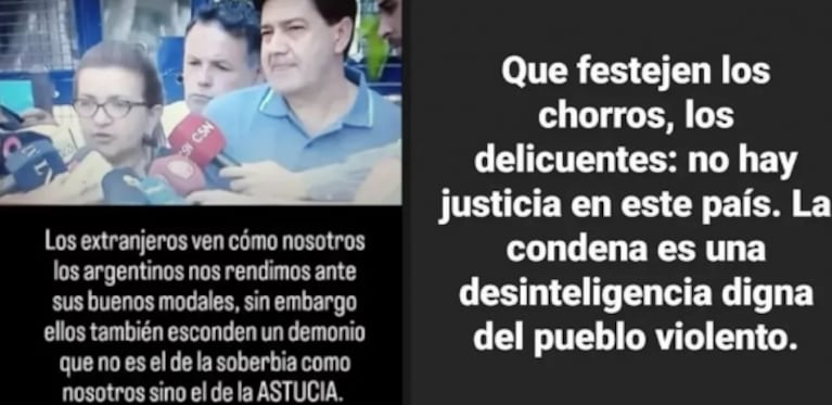 Polémicos posteos de una supuesta novia de Máximo Thomsen contra la familia de Fernando Báez Sosa