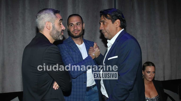 Pollo Álvarez, Tomás Dente y Coco Fernández en Los Más Clickeados 2024. (Foto: Movilpress).