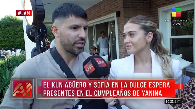 Por qué la hija de Kun Agüero y Sofía Calzetti se llamaría Olivia: “Queríamos un nombre…”