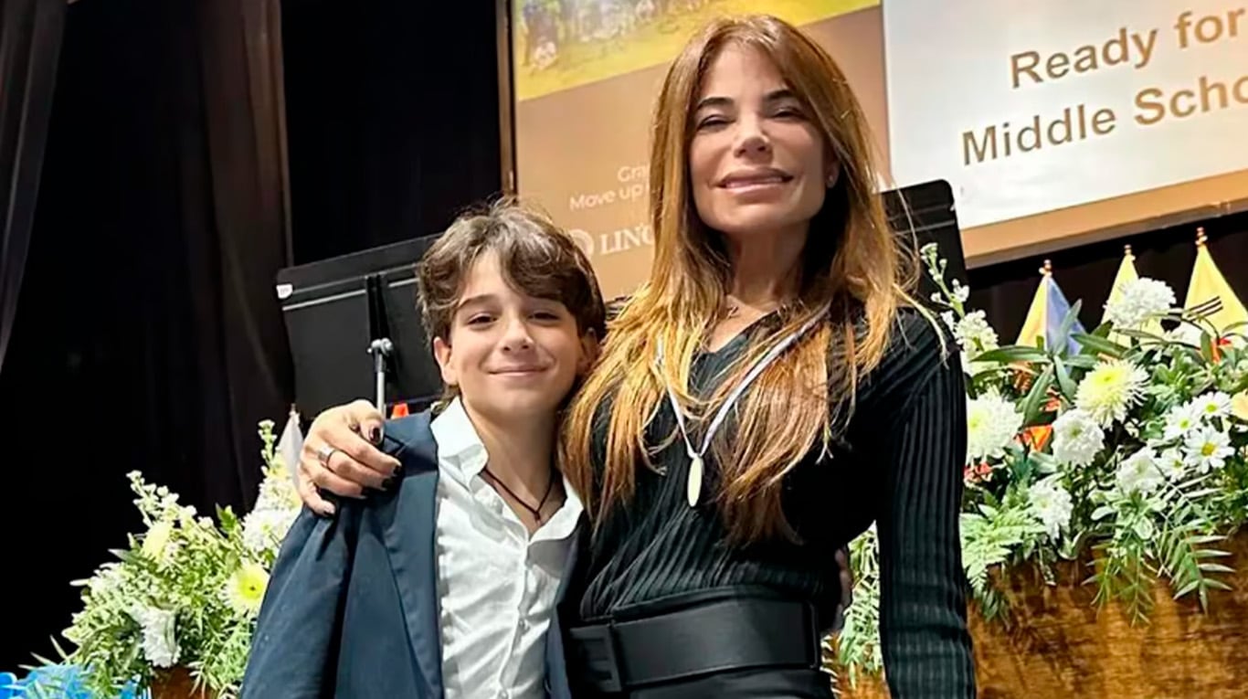 Por qué Malek, el hijo de Zulemita Menem, egresó de la primaria con 11 años y en pleno junio.