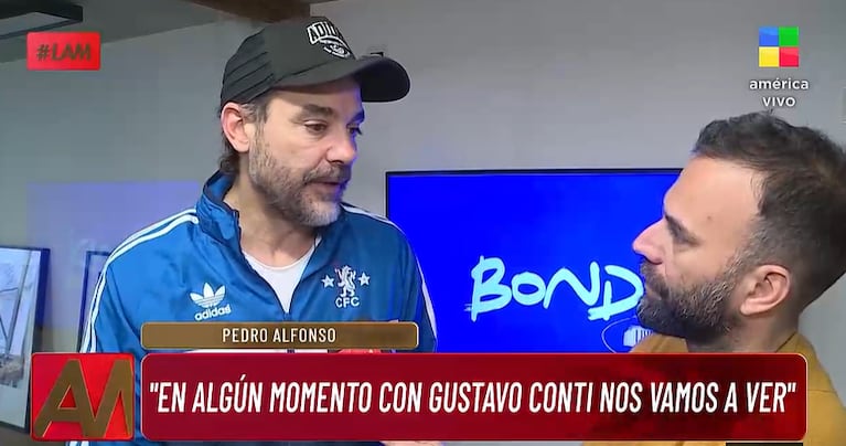 Por qué Pedro Alfonso se fastidió en plena nota con LAM: “Esto ya es aburrido”