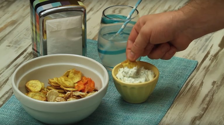 Prepará estos chips de vegetales con una receta sencilla y casera 